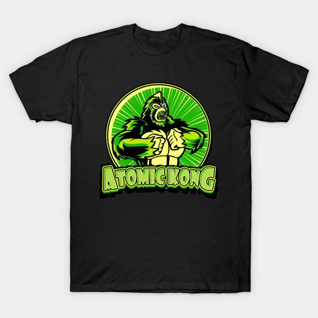 Atomic Kong (green) T-Shirt by Doc Multiverse Designs